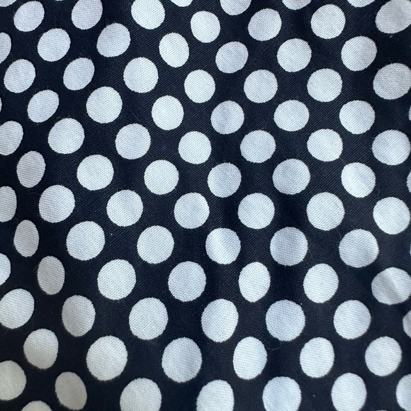 Girls size 8 polka dot navy and white w red bow size 8 worn once - Darcy Brown - Picture 5 of 6